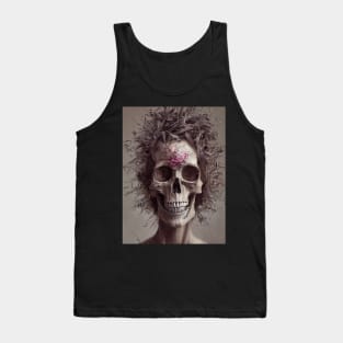 Skeleton Smiling 😄 Tank Top